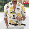 NHL San Jose Sharks Special Hawaiian Design Long Sleeve Hawaiian Shirt
