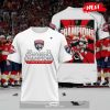 [NEW] NHL Florida Panthers Eastern Conference Champs Red T-Shirt 3D
