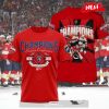 [NEW] NHL Florida Panthers Eastern Conference Champs Red T-Shirt 3D