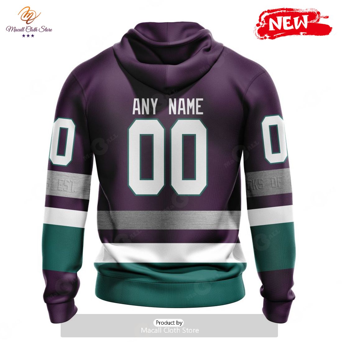 Personalized NHL Anaheim Ducks Mighty Ducks 30th Anniversary Hoodie Sweatshirt 3D Personalized NHL Anaheim Ducks Mighty Ducks 30th Anniversary Hoodie Sweatshirt 3D