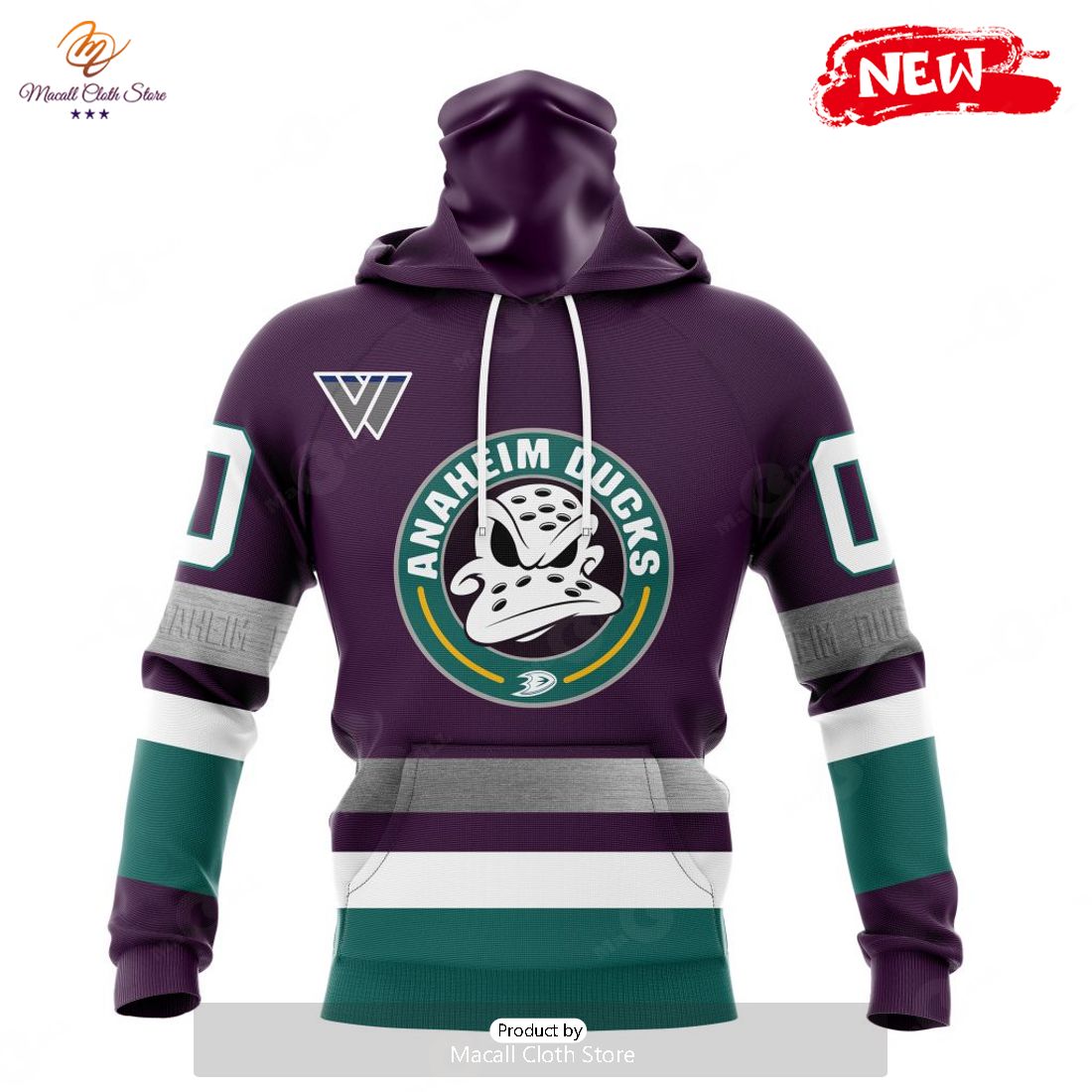 Personalized NHL Anaheim Ducks Mighty Ducks 30th Anniversary Hoodie Sweatshirt 3D Personalized NHL Anaheim Ducks Mighty Ducks 30th Anniversary Hoodie Sweatshirt 3D
