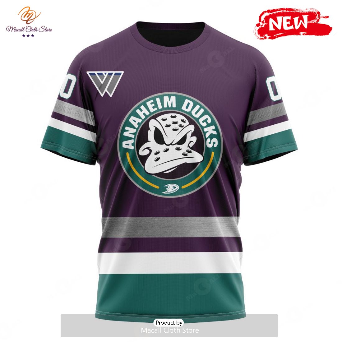 Personalized NHL Anaheim Ducks Mighty Ducks 30th Anniversary Hoodie Sweatshirt 3D Personalized NHL Anaheim Ducks Mighty Ducks 30th Anniversary Hoodie Sweatshirt 3D