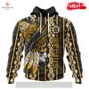 Personalized NHL Buffalo Sabres Special Native White Design Hoodie Sweatshirt 3D
