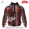 Personalized NHL Calgary Flames Special Pink In The Rink Fight Breast Cancer Hoodie Sweatshirt 3D