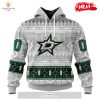 Personalized NHL Dallas Stars Special Pink In The Rink Fight Breast Cancer Hoodie Sweatshirt 3D