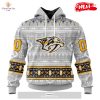 Personalized NHL Nashville Predators Special Pink In The Rink Fight Breast Cancer Hoodie Sweatshirt 3D