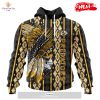 Personalized NHL New Jersey Devils Special Native White Design Hoodie Sweatshirt 3D