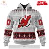 Personalized NHL New Jersey Devils Special Pink In The Rink Fight Breast Cancer Hoodie Sweatshirt 3D