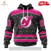 Personalized NHL New Jersey Devils Special Native White Design Hoodie Sweatshirt 3D