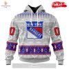 Personalized NHL New York Rangers Special Pink In The Rink Fight Breast Cancer Hoodie Sweatshirt 3D