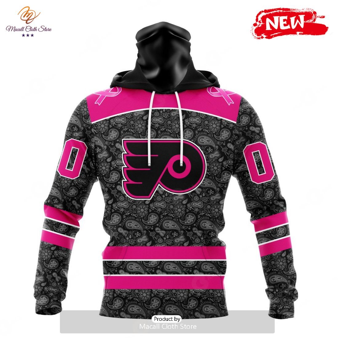 Mens Flyers Shirt 3D Personalized Breast Cancer Philadelphia