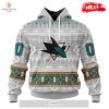 Personalized NHL San Jose Sharks Special Pink In The Rink Fight Breast Cancer Hoodie Sweatshirt 3D