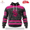 Personalized NHL Seattle Kraken Special Native White Design Hoodie Sweatshirt 3D