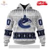 Personalized NHL Vancouver Canucks Special Pink In The Rink Fight Breast Cancer Hoodie Sweatshirt 3D
