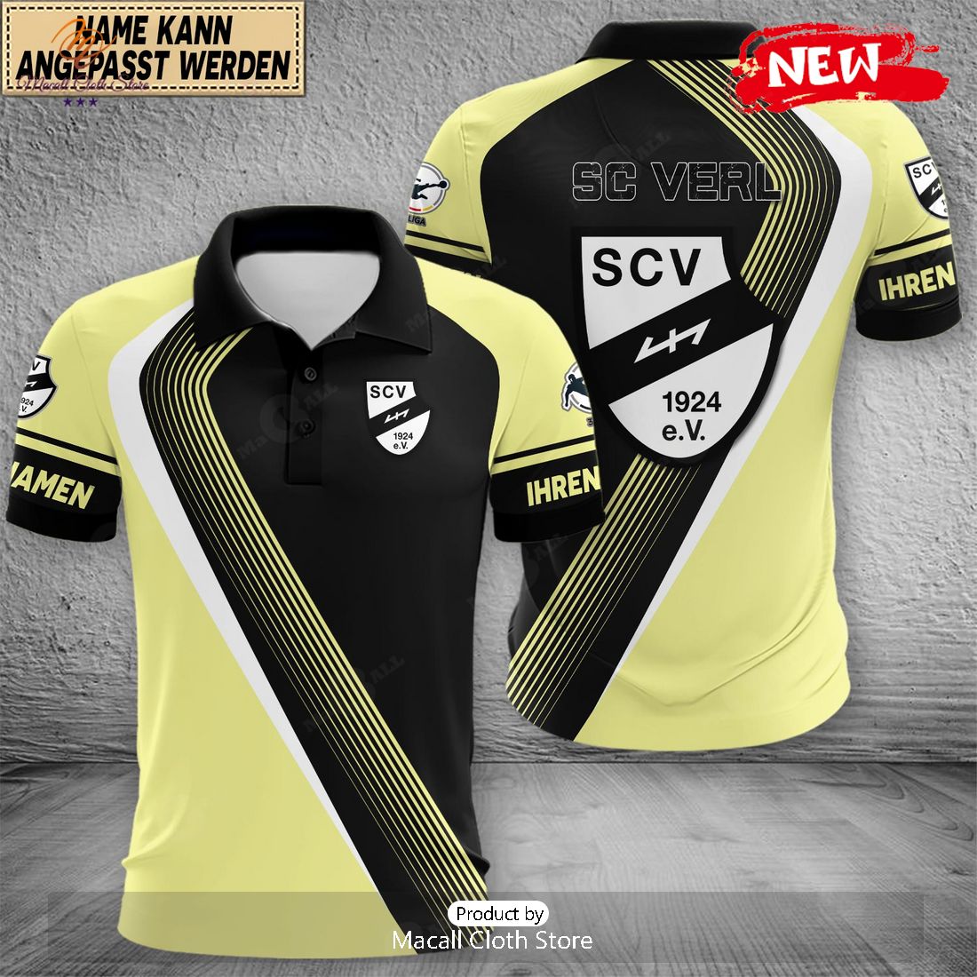 Personalized Liga SC Verl Polo Shirt Personalized Liga SC Verl Polo Shirt
