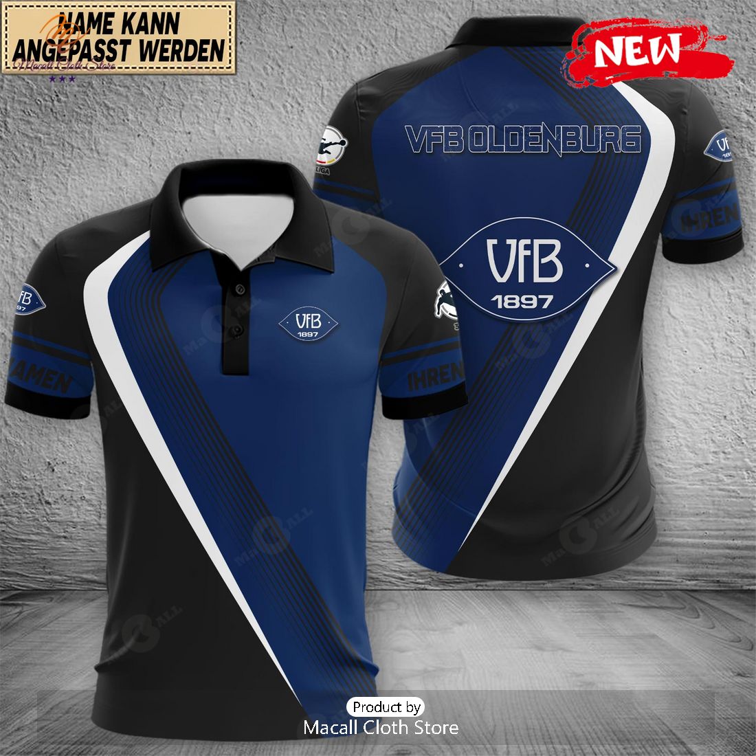 Personalized Liga VfB Oldenburg Polo Shirt