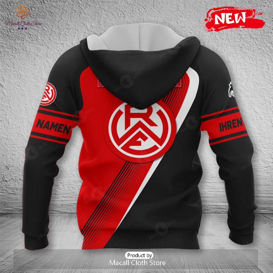 Personalized Liga Rot-Weiss Essen e.V Hoodie Sweatshirt 3D