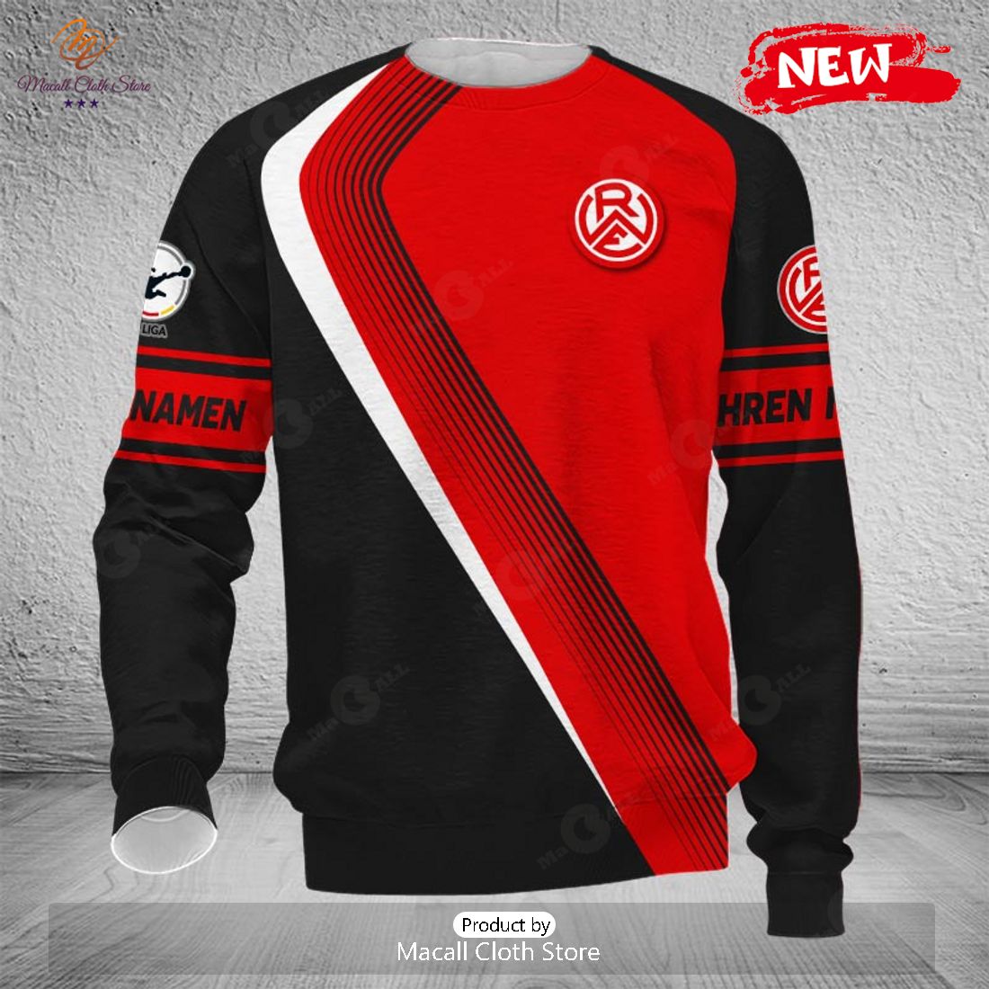 Personalized Liga Rot-Weiss Essen e.V Hoodie Sweatshirt 3D Personalized Liga Rot-Weiss Essen e.V Hoodie Sweatshirt 3D