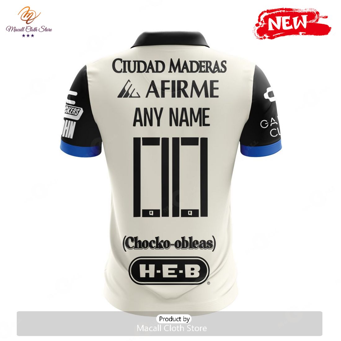 Personalized LIGA MX Queretaro F.C 2023 – 2024 Home Polo Shirt