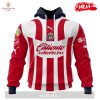 Personalized LIGA MX Chivas De Guadalajara 2023-2024 Home Mix Away Kits Hoodie Sweatshirt 3D