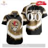Personalized NHL New York Rangers Special Grateful Dead Tie-Dye Design Hawaiian Shirt