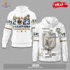 NHL Vegas Golden Knights Western Conference Champions Gold Hoodie Sweatshirt 3D