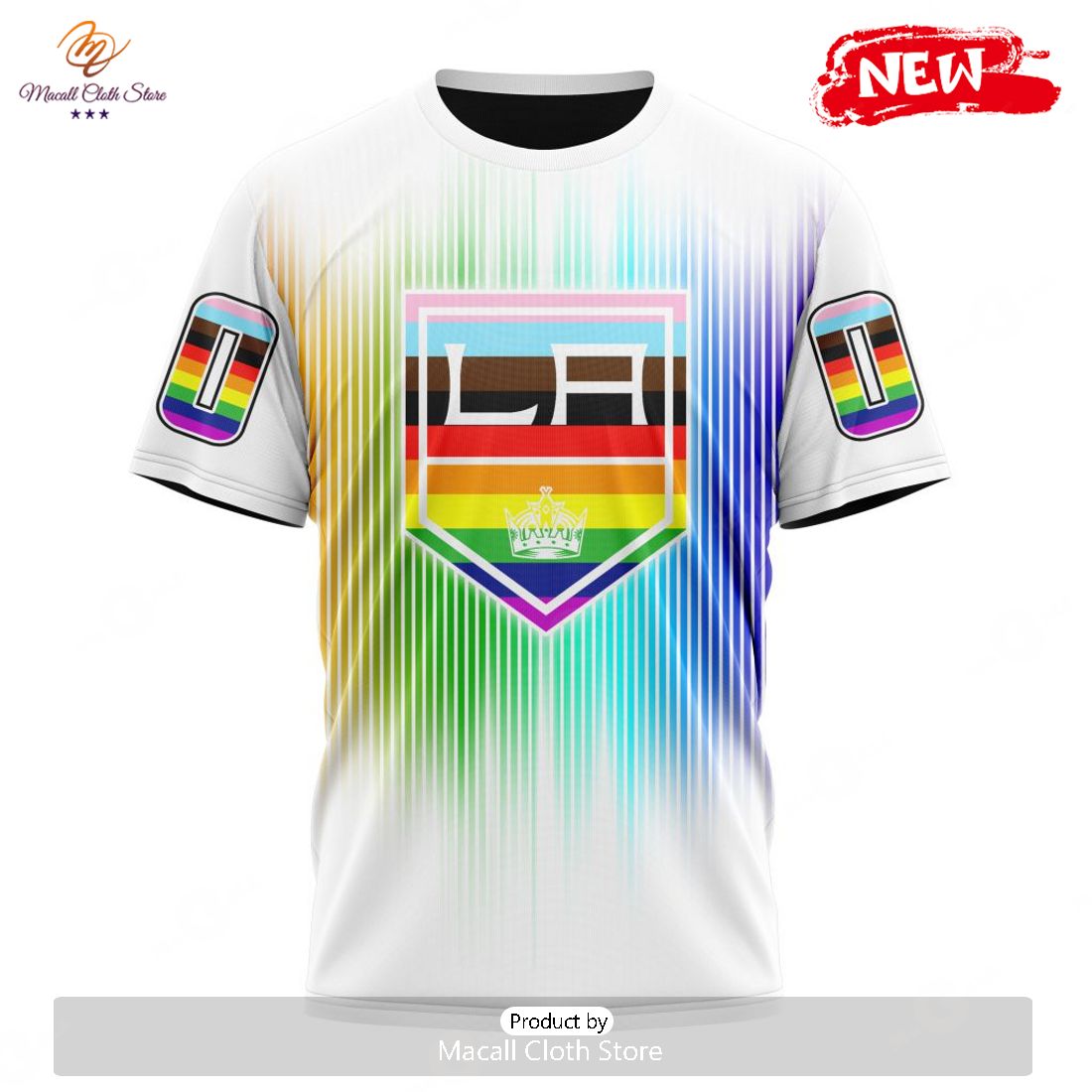 Personalized NHL Los Angeles Kings Special Design For Pride Month Hoodie Sweatshirt 3D Personalized NHL Los Angeles Kings Special Design For Pride Month Hoodie Sweatshirt 3D