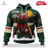 Personalized NHL Minnesota Wild Special Design For Pride Month Hoodie Sweatshirt 3D