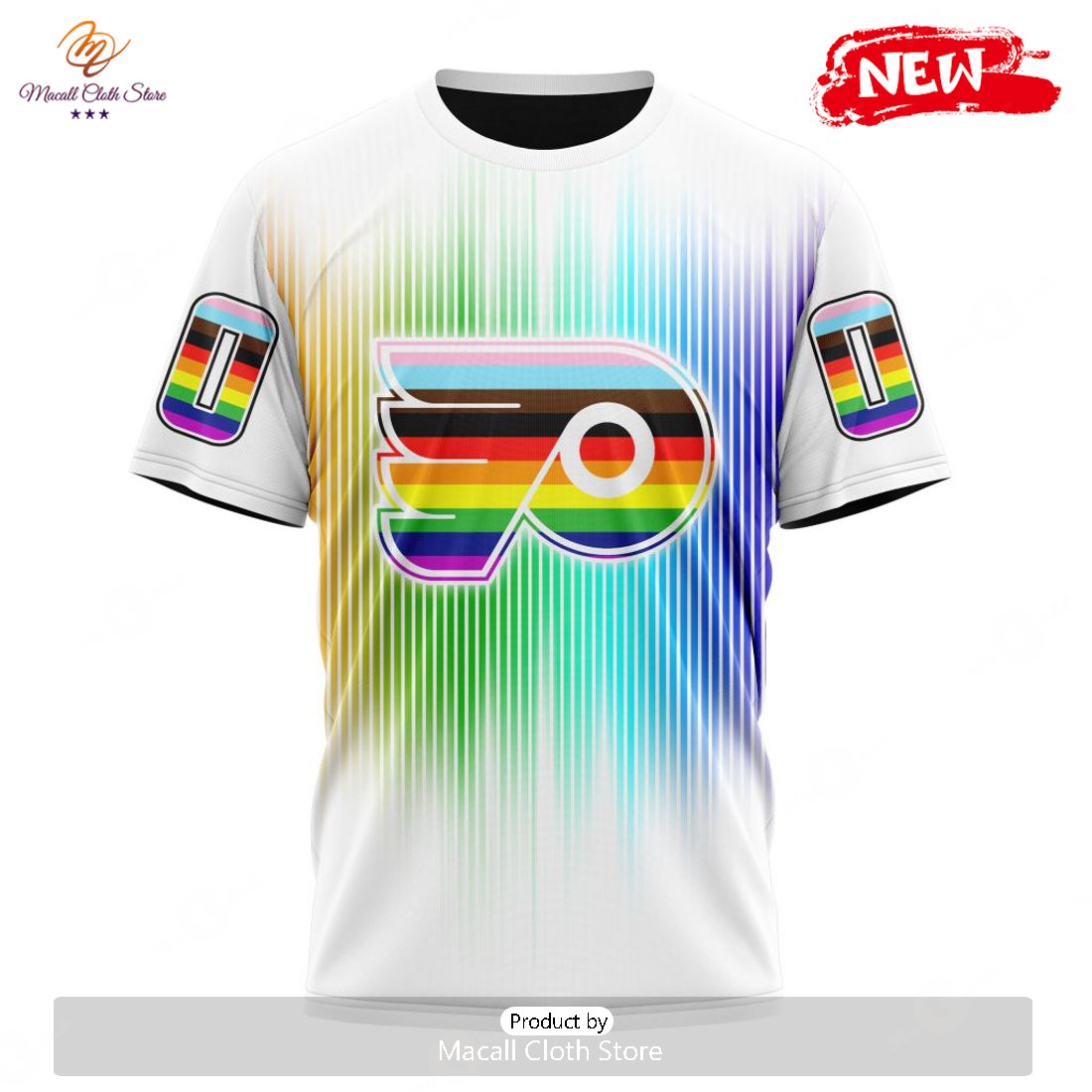 Personalized NHL Philadelphia Flyers Special Design For Pride Month Hoodie Sweatshirt 3D Personalized NHL Philadelphia Flyers Special Design For Pride Month Hoodie Sweatshirt 3D