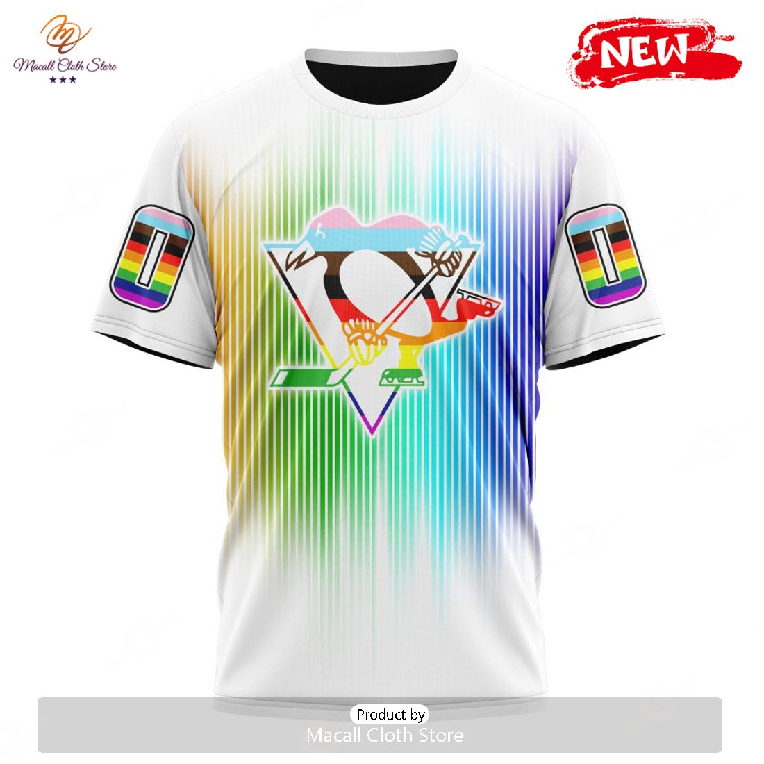 Personalized NHL Pittsburgh Penguins Special Design For Pride Month Hoodie Sweatshirt 3D Personalized NHL Pittsburgh Penguins Special Design For Pride Month Hoodie Sweatshirt 3D
