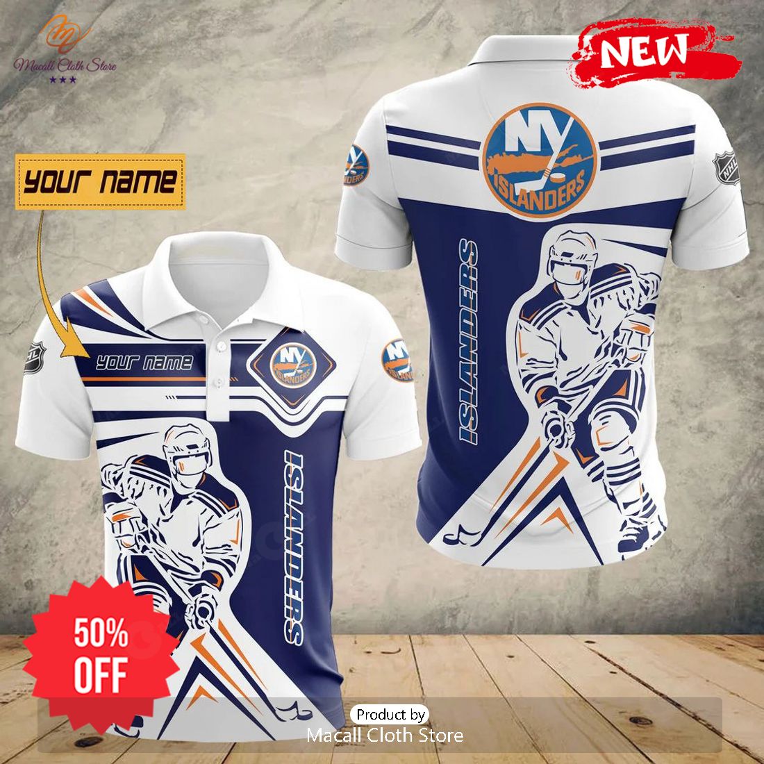 Personalized NHL New York Islanders Special Polo Concept Personalized NHL New York Islanders Special Polo Concept