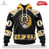 Personalized NHL Boston Bruins Special Camo Military Design Hoodie Sweatshirt 3D