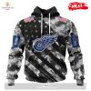Personalized NHL Detroit Red Wings Special Grateful Dead Design Hoodie Sweatshirt 3D