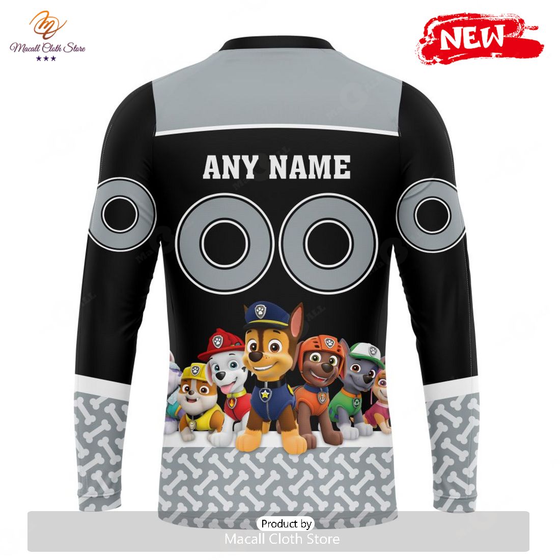 Mens LA Kings Hoodie 3D Personalized Paw Patrol Gift - Personalized Gifts:  Family, Sports, Occasions, Trending