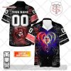 Personalized USA Perpignan Rugby Rose Dragons Design Hawaiian Shirt