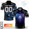 Personalized Bordeaux Begles Rugby Rose Dragons Design Polo Shirt