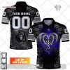 Personalized Lyon LOU Rugby Rose Dragons Design Polo Shirt