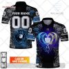 Personalized RC Toulonnais Rugby Rose Dragons Design Polo Shirt