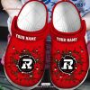 Personalized CFL Montreal Alouettes Broken Wall Crocs