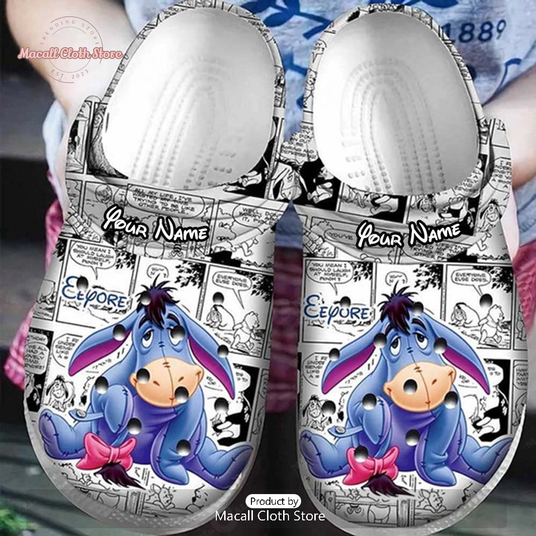 Personalized Popular Pooh and Friends Crocs