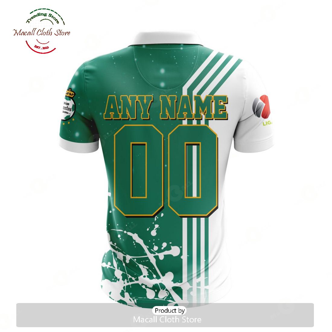 Personalized LIGA MX Club Santos Laguna New Design Polo For Fan