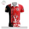 Personalized LIGA MX Cruz Azul 2023 – 2024 Away Aztec Design Polo