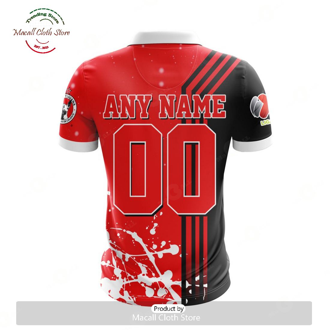 Personalized LIGA MX Club Tijuana New Design Polo For Fan
