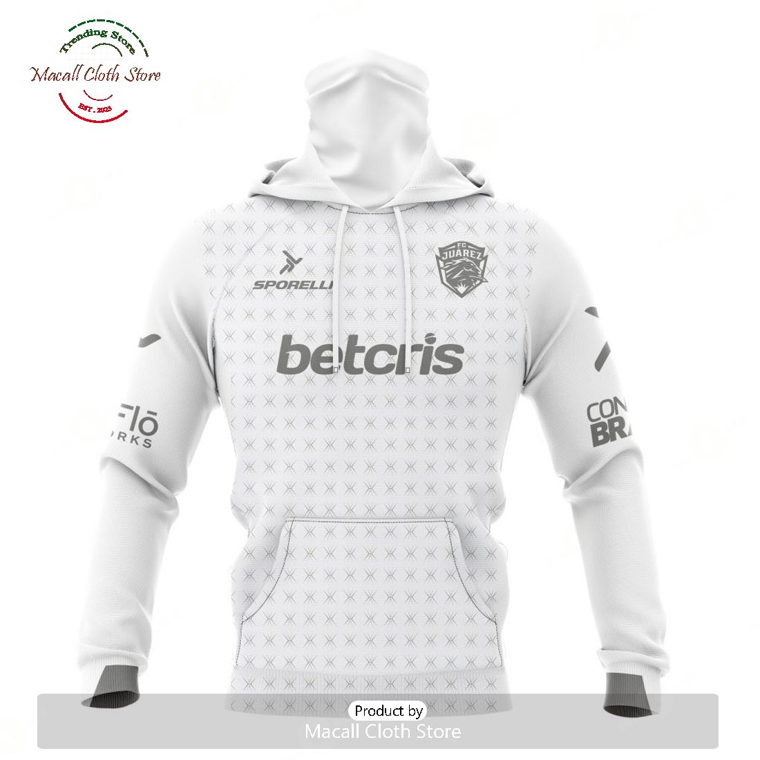 Personalized LIGA MX FC Juarez 2023 - 2024 Home Kits Sweater Hoodie 3D -  Beetrendstore Store