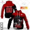 Personalized CFL Calgary Stampeders Rainbow Logo Jersey Style Hoodie Sweatshirt 3D