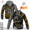 Personalized CFL Hamilton Tiger Cats Rainbow Logo Jersey Style Hoodie Sweatshirt 3D