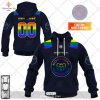 Personalized CFL Montreal Alouettes Metal Skull Hoodie Sweatshirt 3D