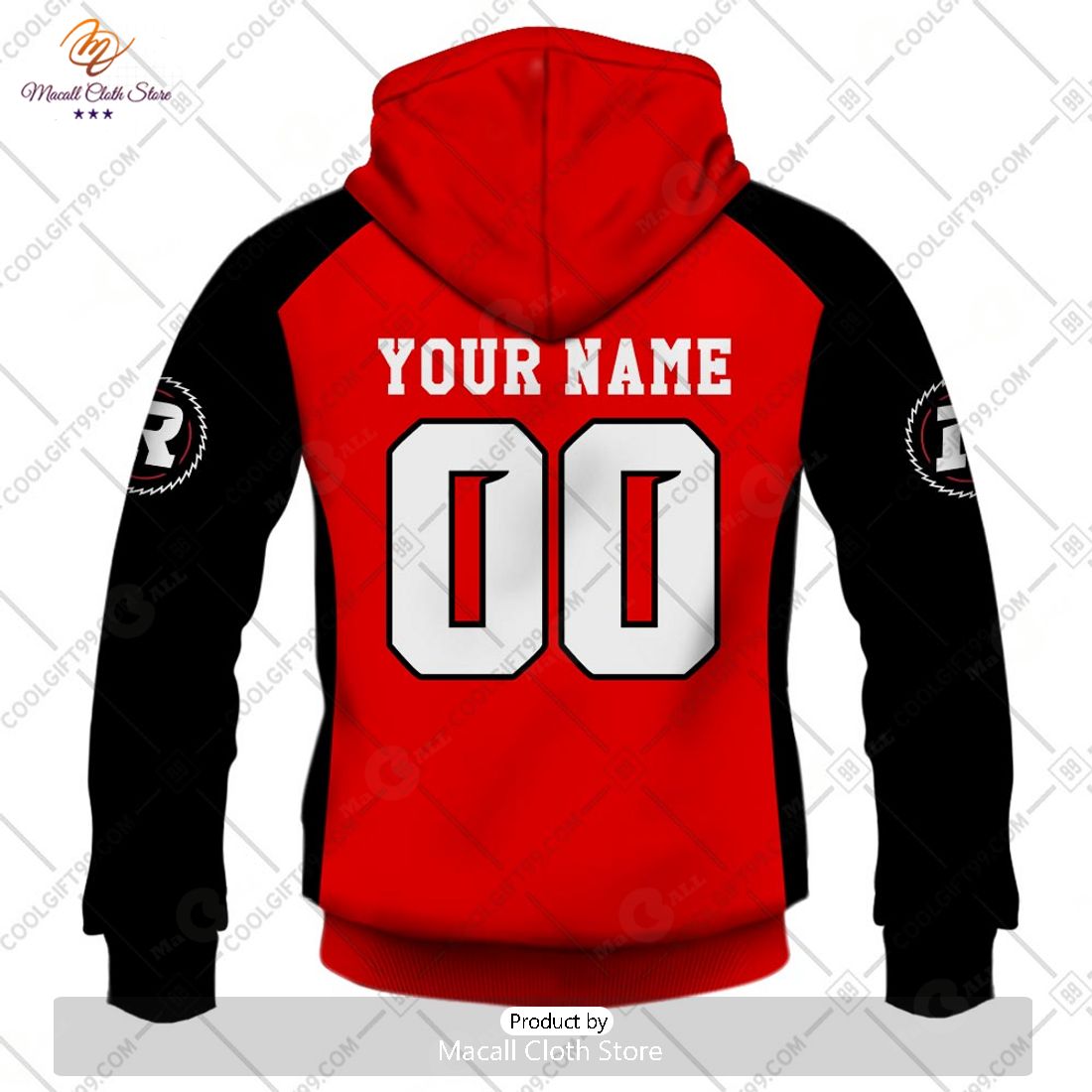 Personalized CFL Ottawa Redblacks ALT Jersey 2023 Style Hoodie Sweatshirt 3D Personalized CFL Ottawa Redblacks ALT Jersey 2023 Style Hoodie Sweatshirt 3D