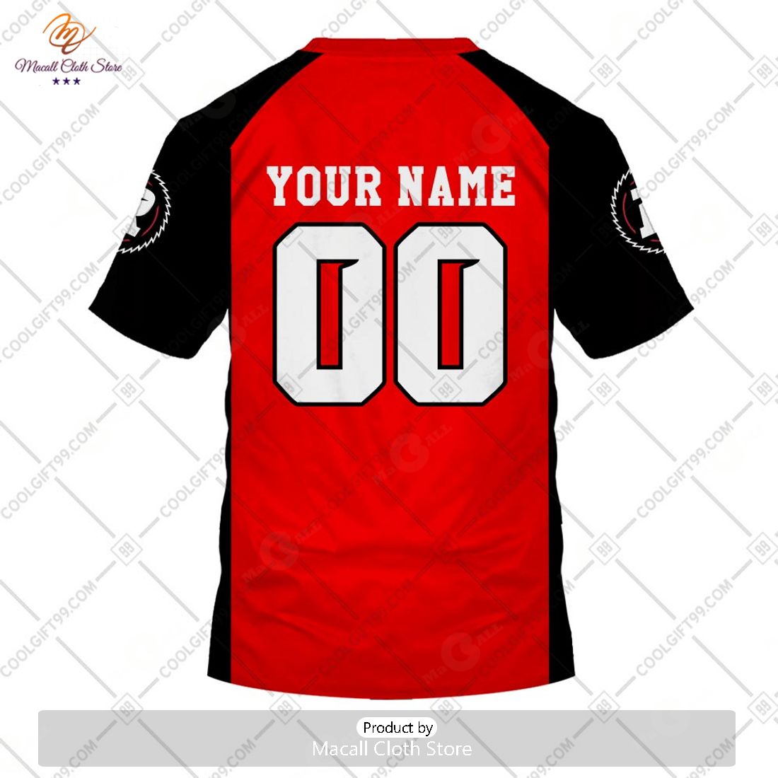 Personalized CFL Ottawa Redblacks ALT Jersey 2023 Style Hoodie Sweatshirt 3D Personalized CFL Ottawa Redblacks ALT Jersey 2023 Style Hoodie Sweatshirt 3D