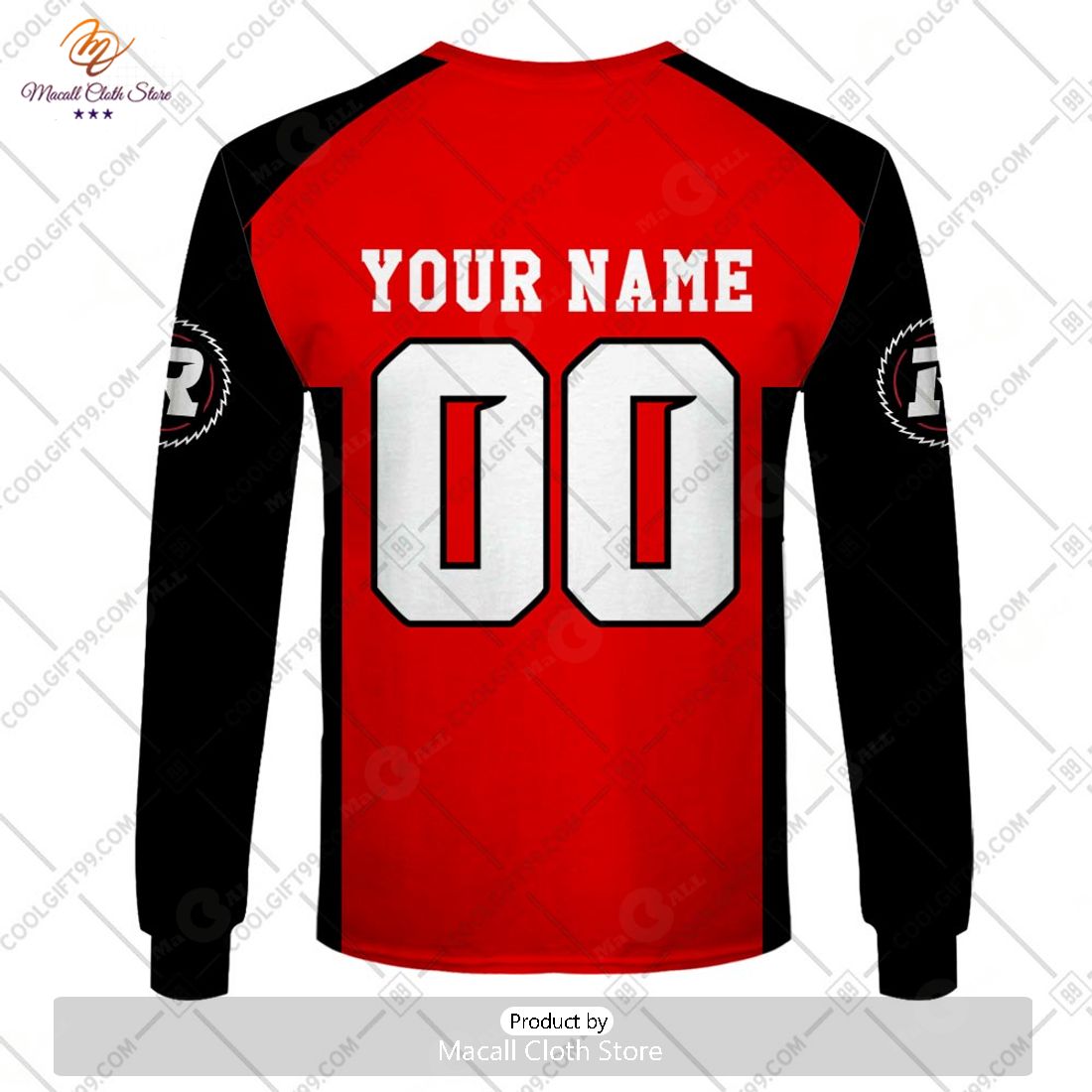 Personalized CFL Ottawa Redblacks ALT Jersey 2023 Style Hoodie Sweatshirt 3D Personalized CFL Ottawa Redblacks ALT Jersey 2023 Style Hoodie Sweatshirt 3D